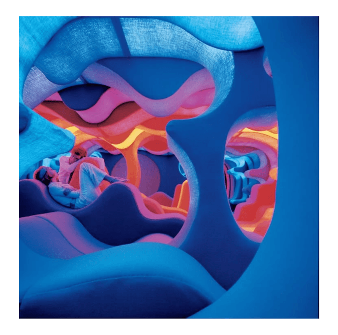 Verner Panton Futuristisch interieur