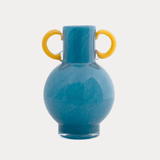 Present time fiesta vaas blauw