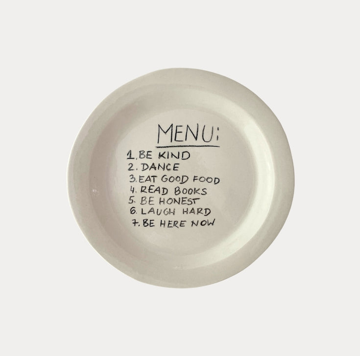 handgemaakte keramieken bord