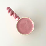 Studio palu roze koffiemok onderkant