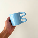 Keramieken mokken studio palu in hand