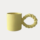 Handgemaakte mok studio palu