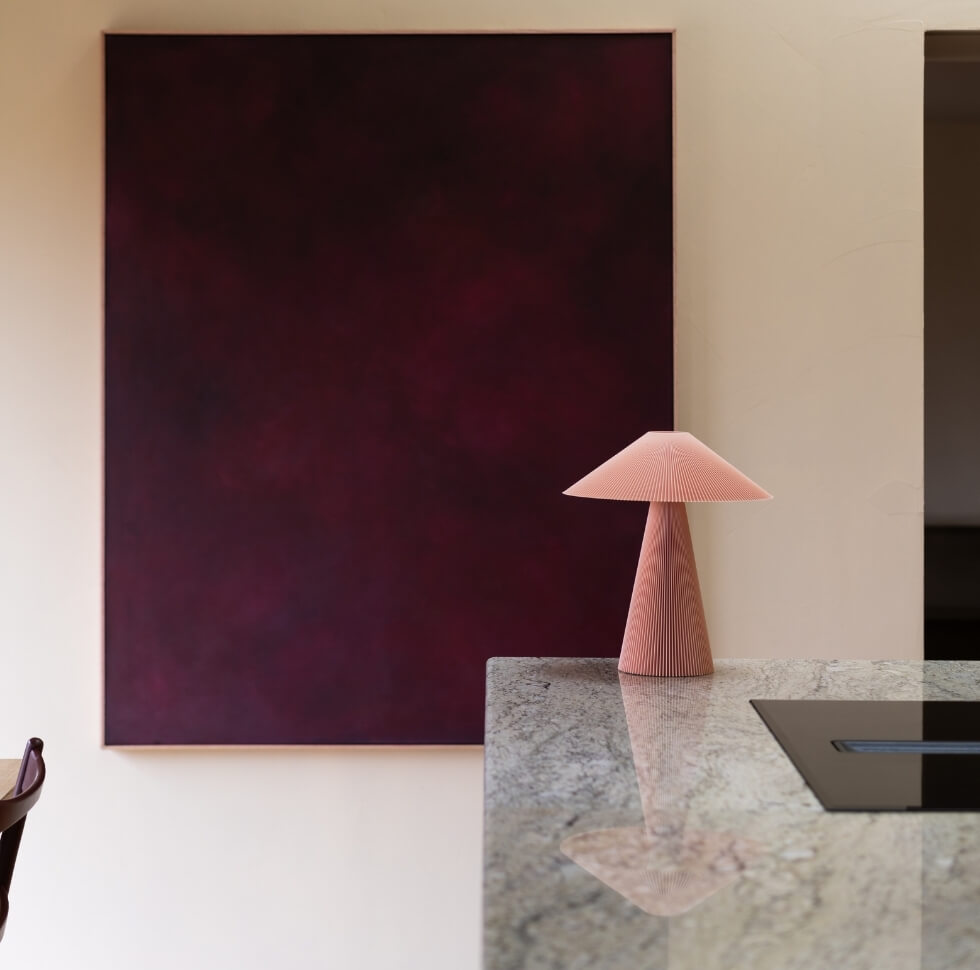 Manu matters baby lamp roze 