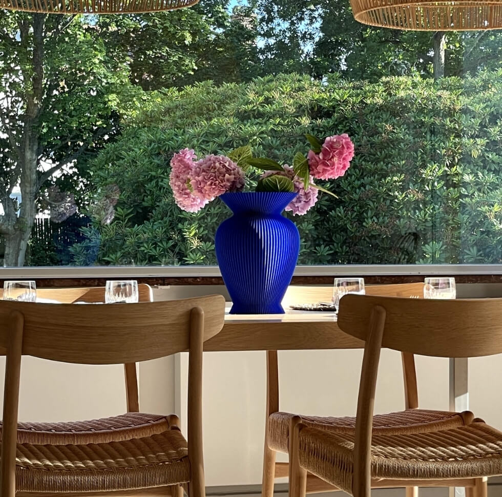 manu matters teen design vaas blauw