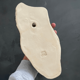 Keramieken wandvaas organisch achterkant