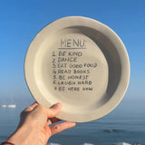 handgemaakte keramieken bord muss ceramics