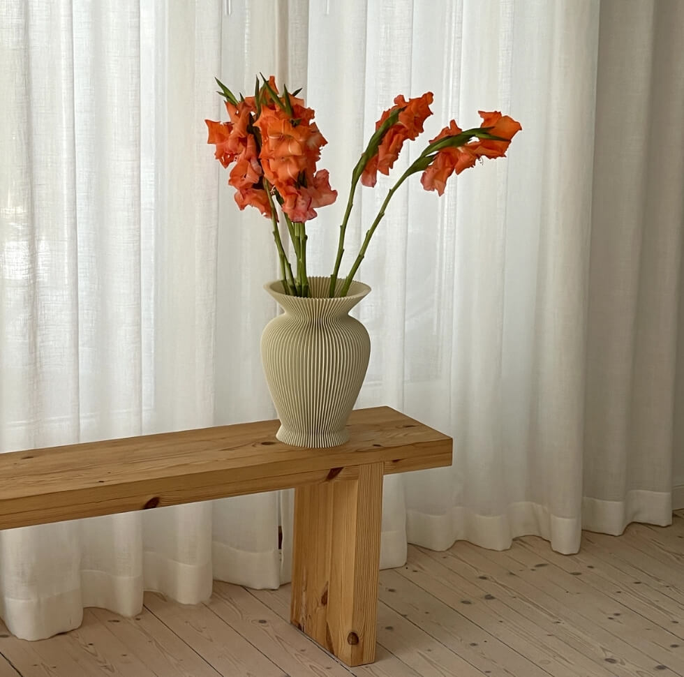 manu matters teen design vaas wit