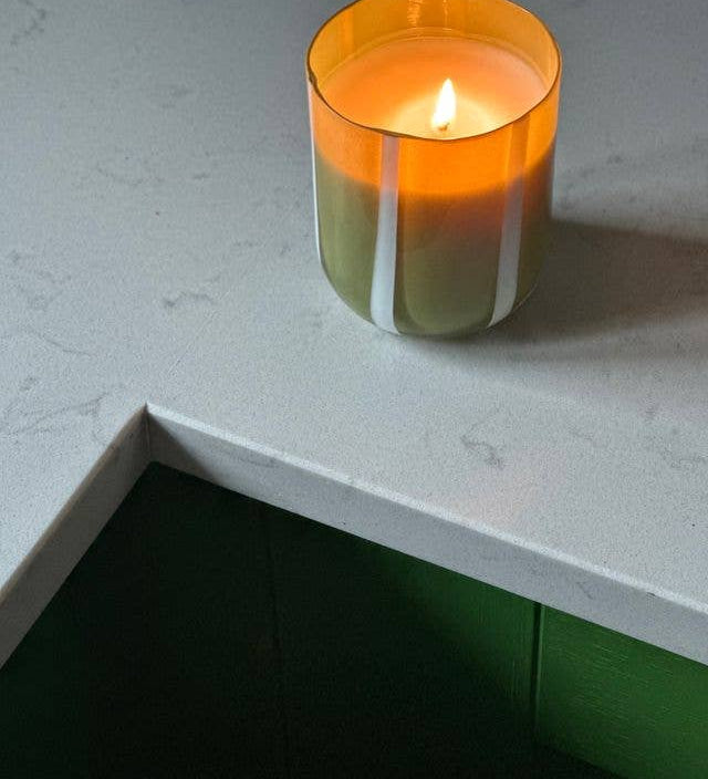 Maegen Atina geurkaars groen