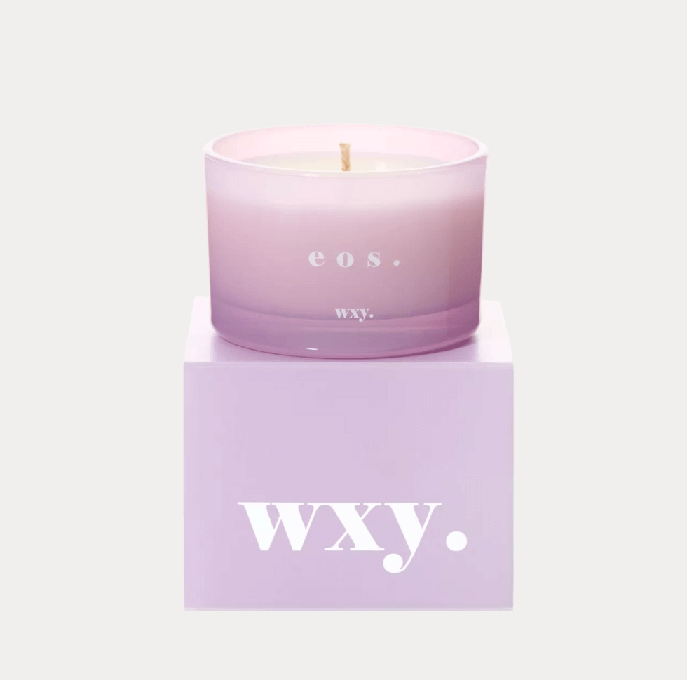 WXY EOS geurkaars roze 