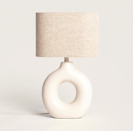 Vensterbank Lamp beige