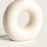 Vensterbank Lamp beige onderkant