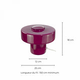 Lamp voor vensterbank afmeting