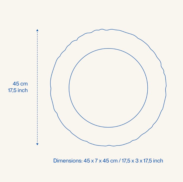 Joyce wandspiegel home studyo afmetingen
