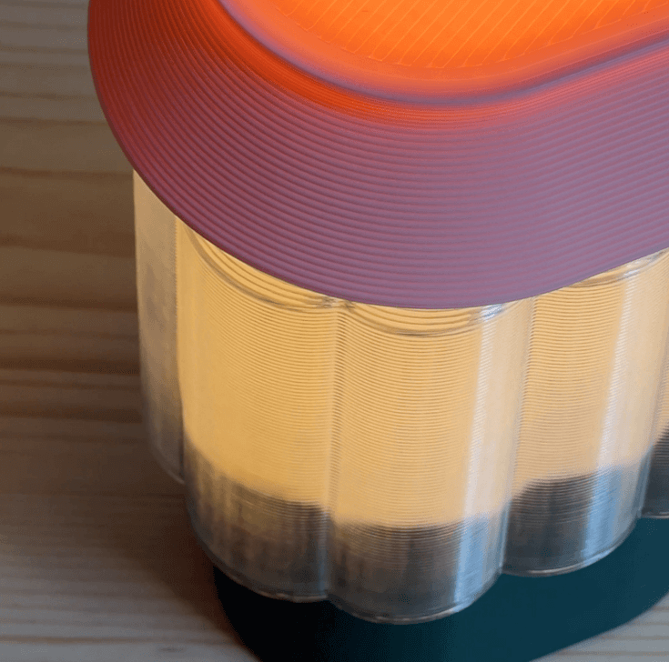 Nour Tafellamp Warren & Laetitia materiaal