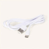 Oplaadbare albast tafellamp oplaadkabel