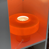 Foza | Retro Table Lamp | Orange | Glass | C-creation