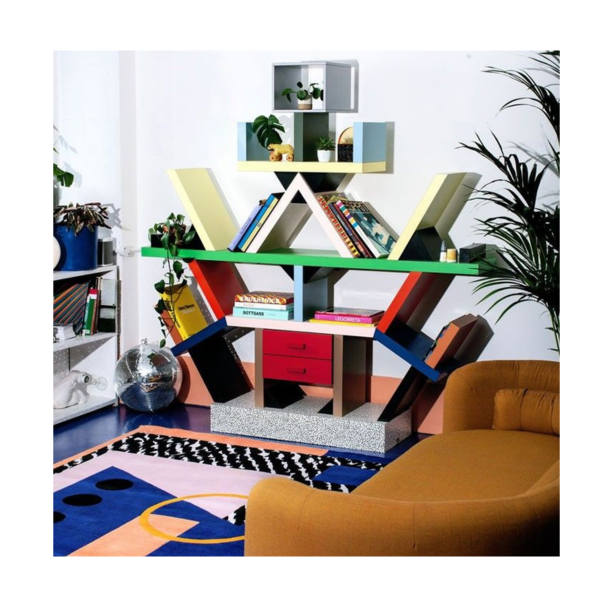 Memphis design interior
