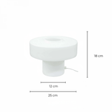 Foza c-creation wit afmeting