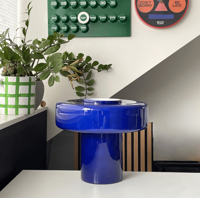 C-creation Foza XL Blauw op tafel