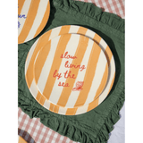 po de barro slow living by the see bord op tafel