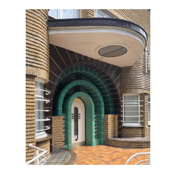 Art deco deur