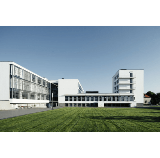 Bauhaus gebouw in Dessau