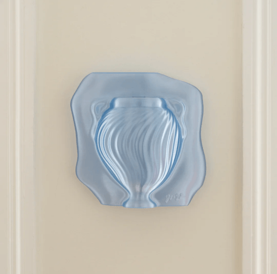 ninetyoneninetytwo wandvaas blauw baan de muur