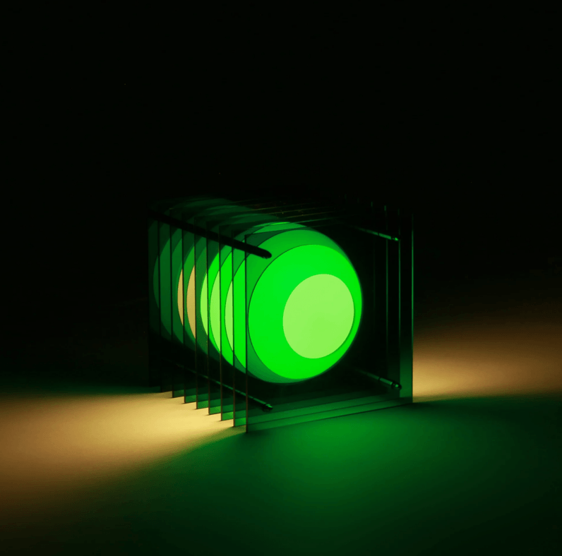 Bang Lop Lamp Groen verspreidt licht