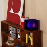 Bang lop lamp blauw acrylic