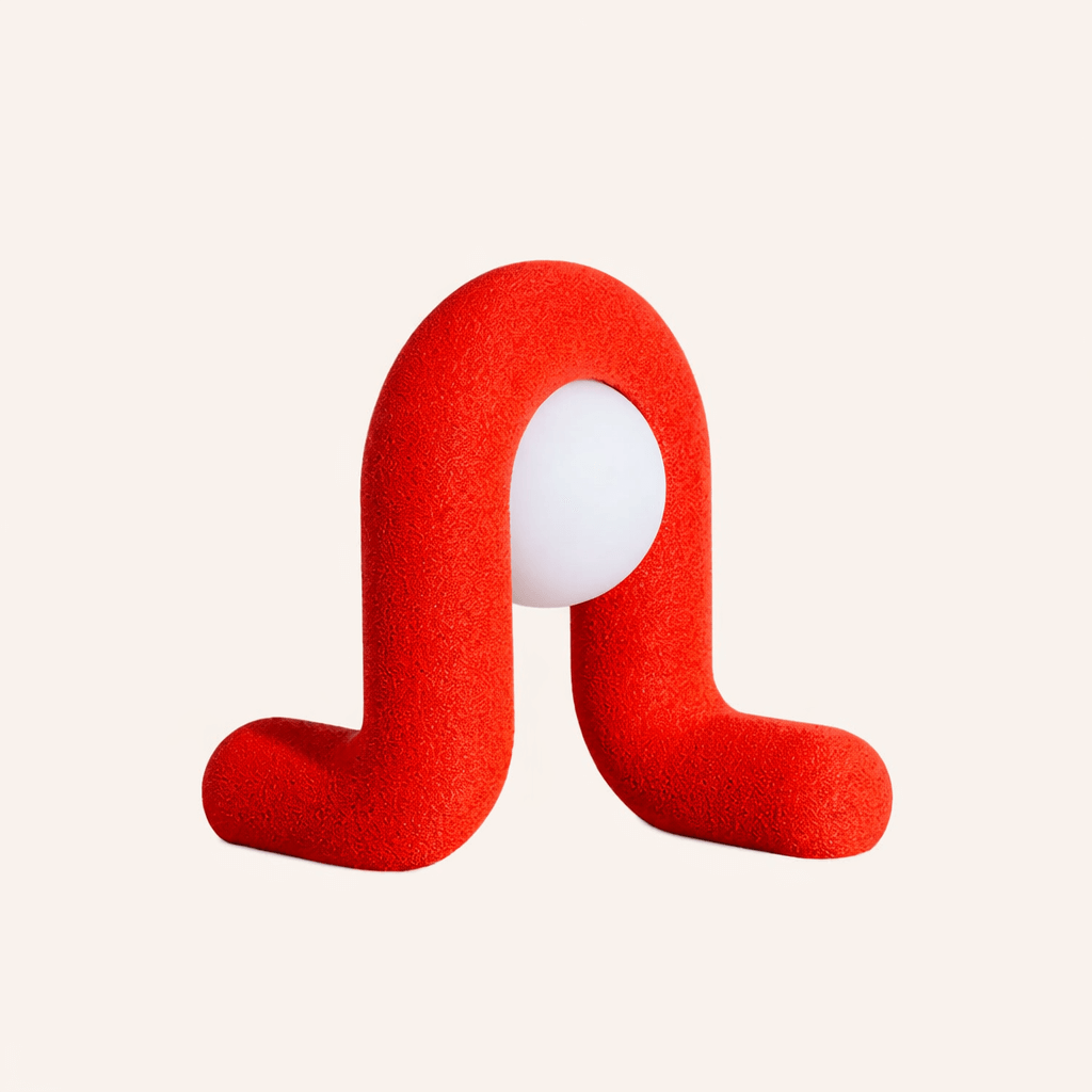 Emil Robbrecht Lamp rood