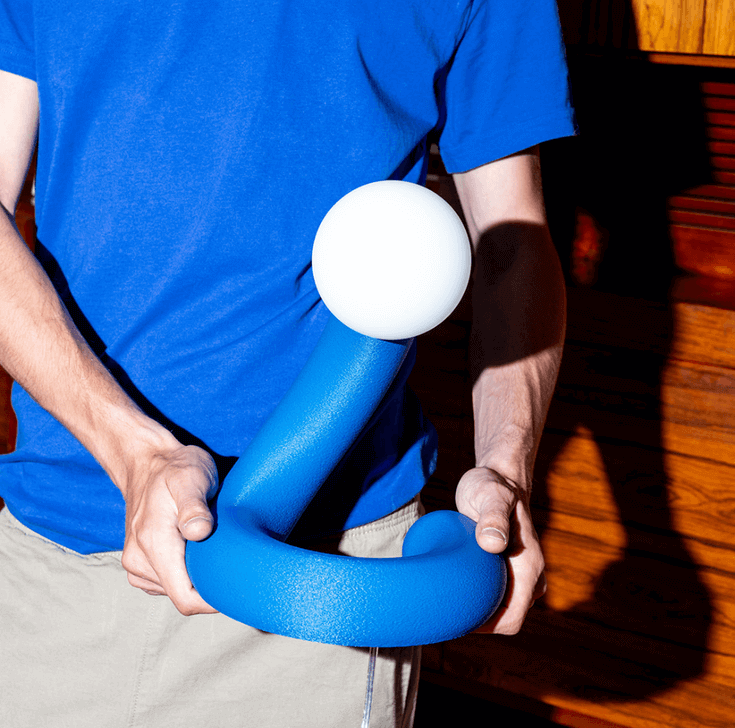 Emil Robbrecht Big Boa in hand