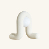 Emil Robbrecht dancer lamp wit