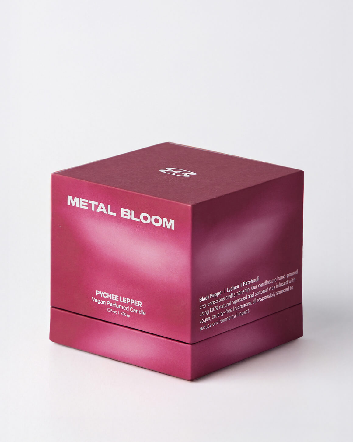 Metal bloom kaars verpakking