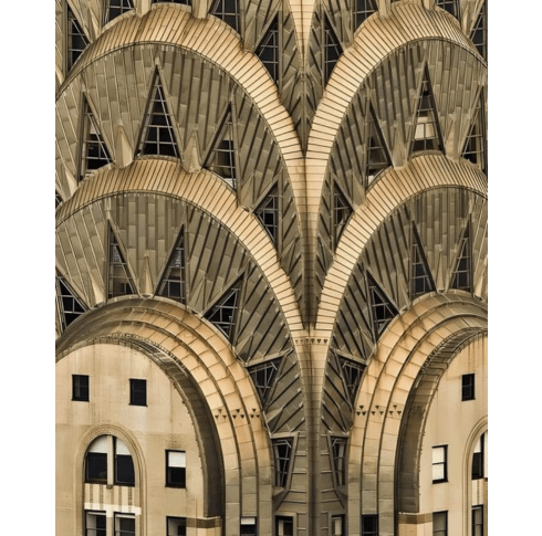 Close up van Chrysler Building New York