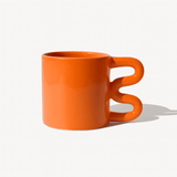 Wavy Orange | Ceramic Mug | Studio Palu