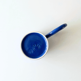 Ring mok blauw onderkant