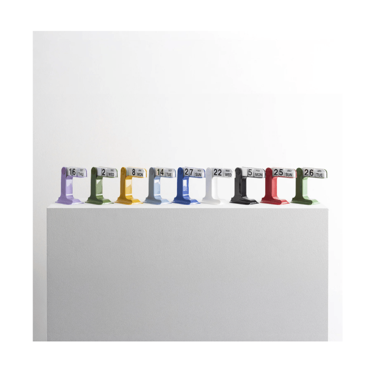 Timor Calendar Enzo Mari all colors