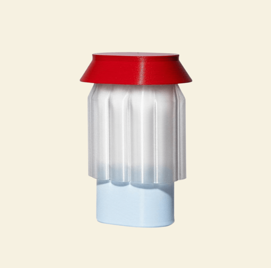 Nour Lamp Warren & Laetitia rood